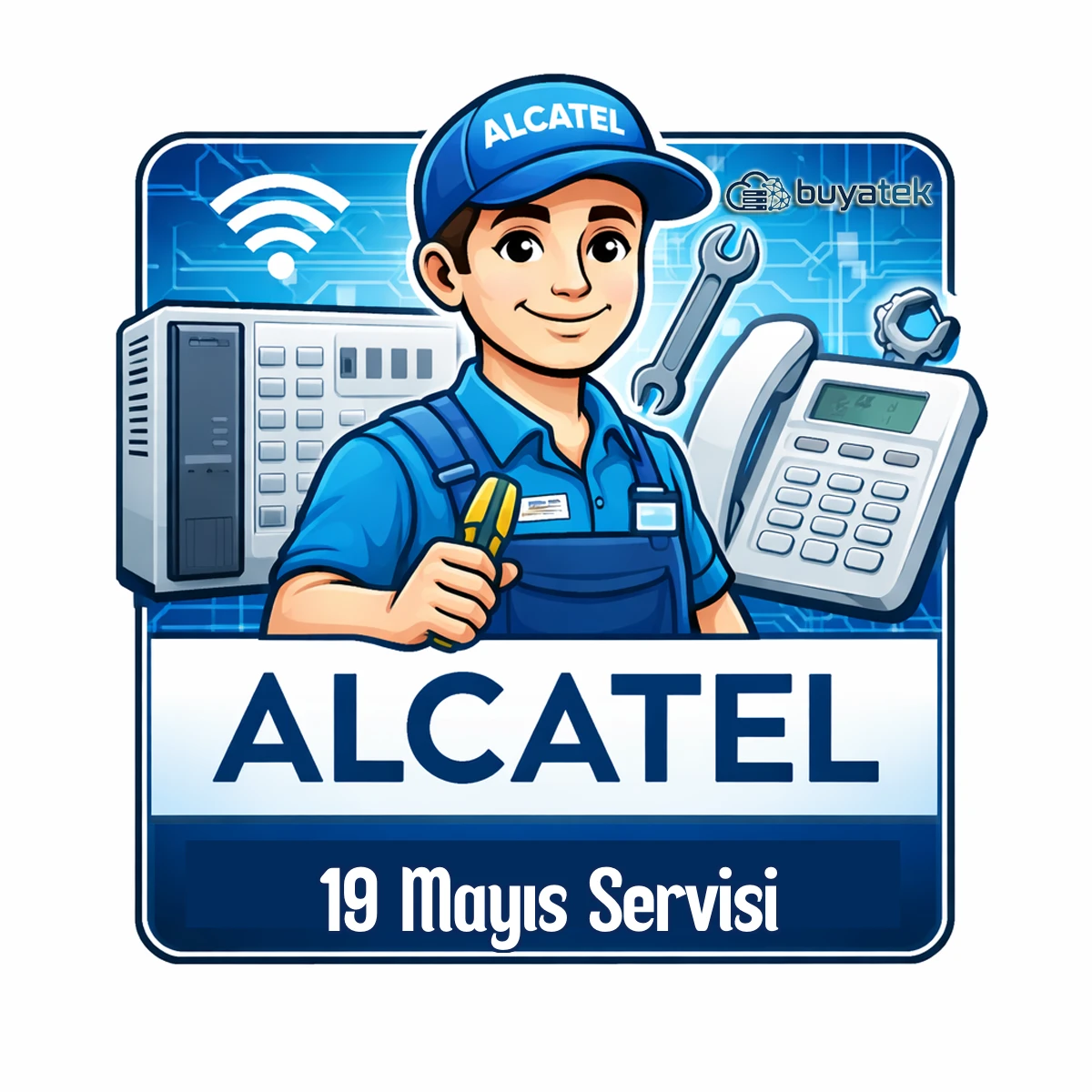 İstanbul Şişli Alcatel Santral Teknik Servisi